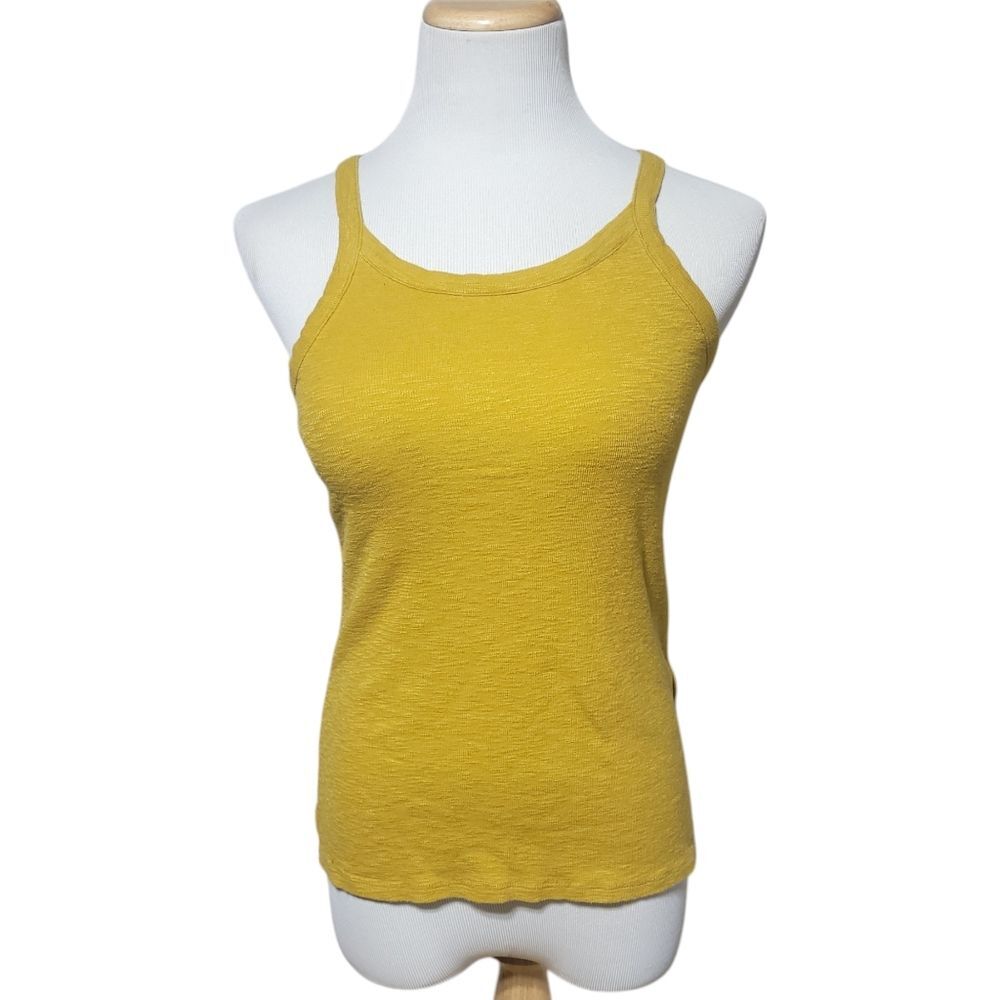 Madewell Eastville Tank Top in Golden Meadow Womens Small Style NA438